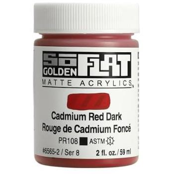 Peinture Acrylique SoFlat 60 ml Rouge Cadmium S8