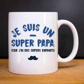 Tazza “Sono un Super Papà” Bianco