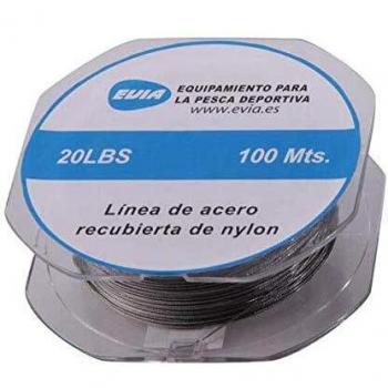 Evia LCA Grey Steel Fishing Line 100 M, 0.45 mm