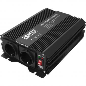 Alimentatore Inverter Auto 220V Dual EU Presa