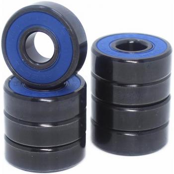Monopatín Rodamientos 608 Negros ABEC-9 8x22x7mm (10 Pcs)