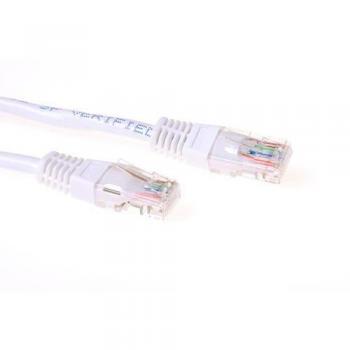 Cable de Red Ethernet CAT5E U/UTP 10 Metros RJ45 Blanco