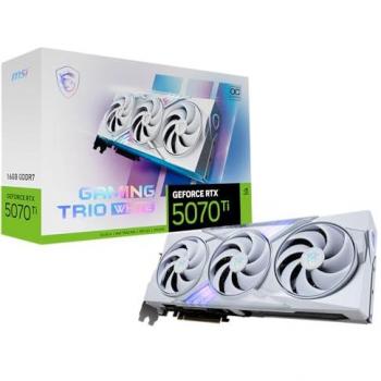 MSI 5070 Ti GPU – 16GB Gaming Trio OC (White)