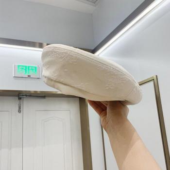 Béret artistique en cuir pour femmes YQYXCY