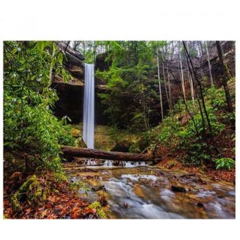Diamant mozaïek schilderij waterval 20X30CM