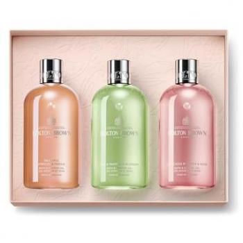 Molton Brown Blumig-fruchtige Körperpflege-Kollektion Duschgel-Set 300 ml