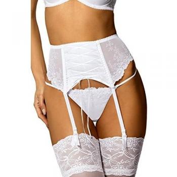 PPW Bianco Cintura Reggicalze 36
