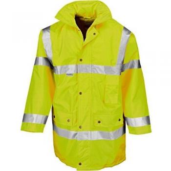 Result Parka da Lavoro 3/4 Giallo XL Visibilità Alta