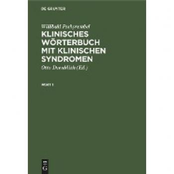 Klinisches Wörterbuch mit klinischen Syndromen