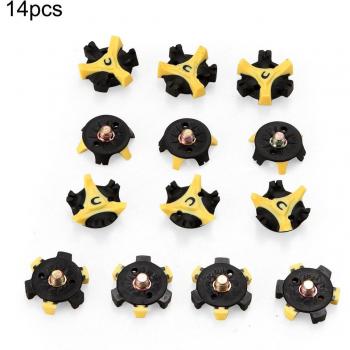 14-Pcs Quick-Twist Golf Shoe Spikes