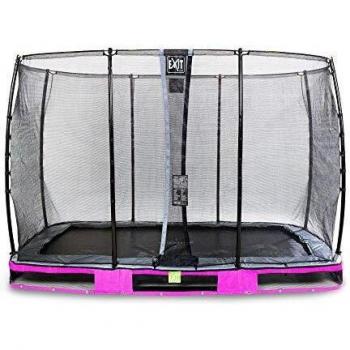 Exit Inground-Trampolin 214x366cm mit Economy Netz