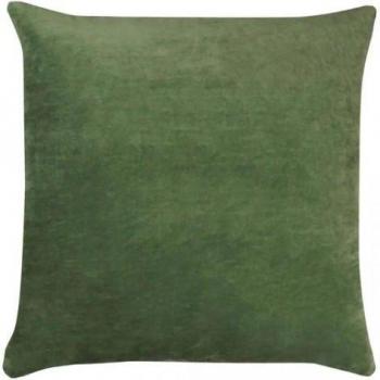 Coussin en velours Tanda rose/menthe