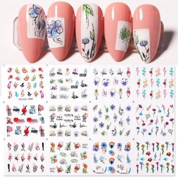 Harunouta Spring Theme Nail Decals