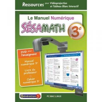 Manuel numérique Sésamath 3e