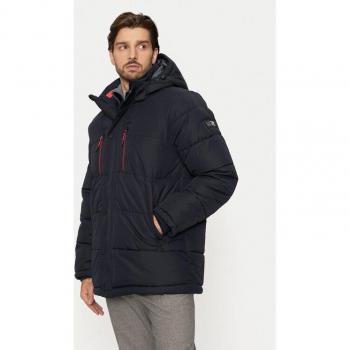 S.Oliver Giubbotto Blu Scuro con Piuma Regular Fit
