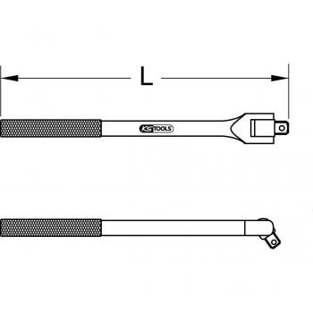 Outil de prise articulée KS Tools BronzePlus 3/4 460 mm