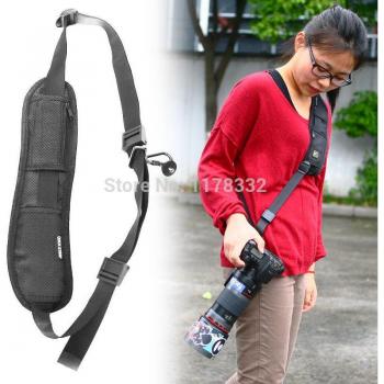 Caden Camera Sling Strap – Single-Shoulder, Black, Compatible with Canon, Nikon & Sony Models (D3100‑D3200, 60D, 5D2/5D3/5D)