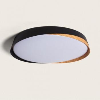 Luminaires d’ambiance 36 W, 520 mm, noir – réglage de la teinte