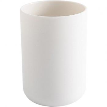 Taza Circular para Gárgaras y Café, Soporte para Cepillo de Dientes, Color Puro