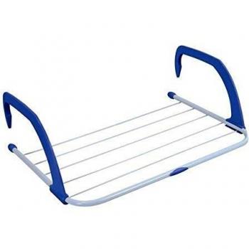 Tendedero compacto para balcón, 3m, 52 x 34,5 x 16 cm