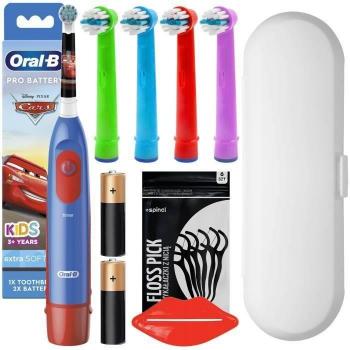 Braun Oral‑B Stages Power Auta: 4 Tipi di Imbottitura + Etui Viaggio