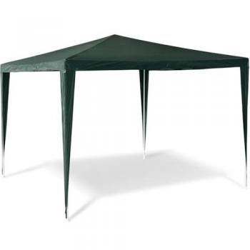 Fiera Metallo 3×3 – Gazebo Verde con Telo Acqua‑Resistente