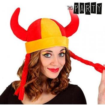 Spanische Flagge Viking Helm