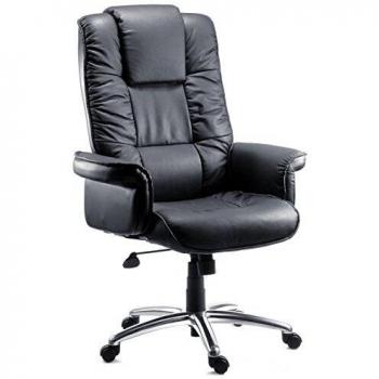 Lombard Luxury Bonded Leather Executive Office Armchair