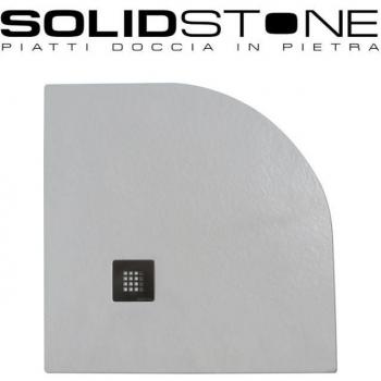 Doccia Solidezza Semicircolare 90x90 × 2,8 cm