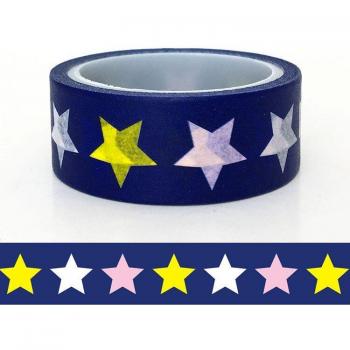 Kreatives Washi Tape mit Herz und Sternen