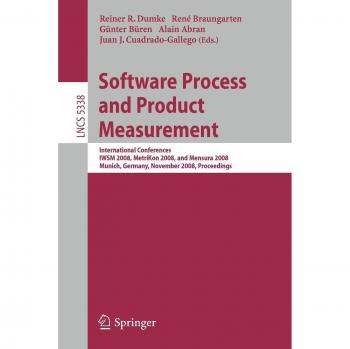 Software Process and Product Measurement