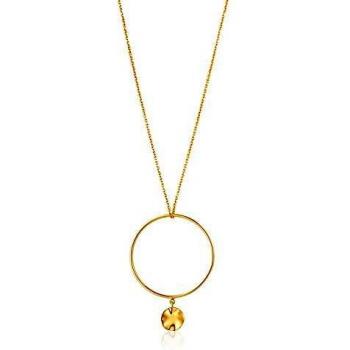 Ania Haie Collier en Argent 925 Doré Texture Mix AH-N007-02G (Longueur : 40,00 cm)