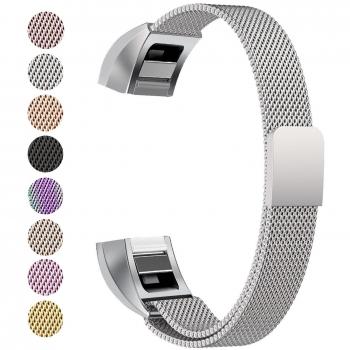 BeneStellar Milanese Stainless Steel Adjustable Strap for Fitbit Alta