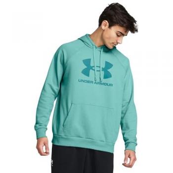 Felpa UA Rival Fleece HD Verde 1379758