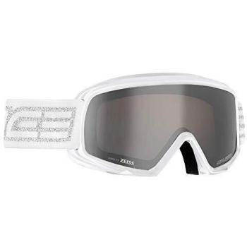 SALICE 608DARWF Maschera Sci SR Unisex Adulto, Bianco/Argento, Unica Misura