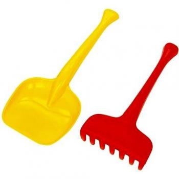 Simba 107101141 8000796003034 Schaufel+Rechen-Set