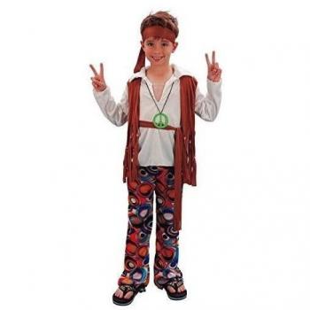 Disfraz de hippie para carnaval infantil 5-6 años