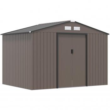 Outsunny 9 x 6FT Garden Metal Storage Shed