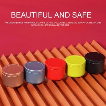 6pcs Travel Tea Storage Tins