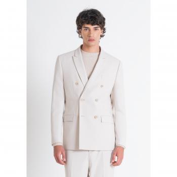 Chaqueta Roger de Tejido de Lana Doble Botonadura