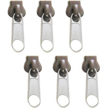 12/6 pièces de kit de réparation de fermeture à glissière