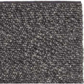 Urbanara Jute-Teppich mit Wollstreifen