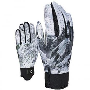 Olivgrüne Level Herren Pro Rider-Handschuhe, 7,5