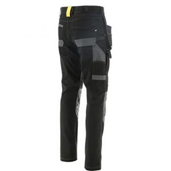 Pantaloni Essential Knee neri T.46, Catena di Sicurezza – Caterpillar