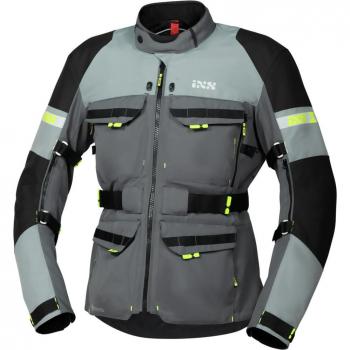 IXS Tour Adventure GTX Motorradjacke Schwarz Grau 4XL
