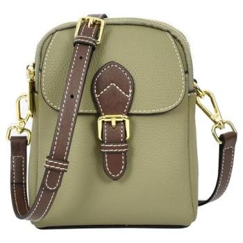 Elizabeth Green‑Black Pocket Bag