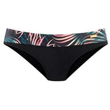 LASCANA Bikini-Hose »Reese«, mit Umschlagbund und Palmendruck