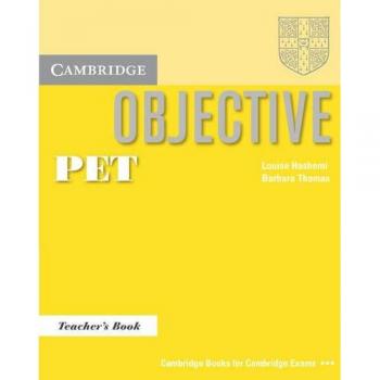 Objective PET Teacher's Book