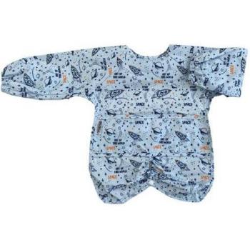 Silly Billyz Dual‑Size Nylon Highchair Hugger Bib – Space Version