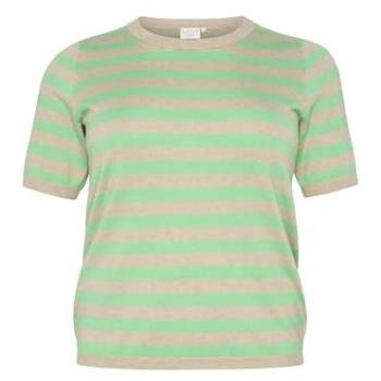 T-Shirt KAFFE Curve Lizzy (S) – Beige